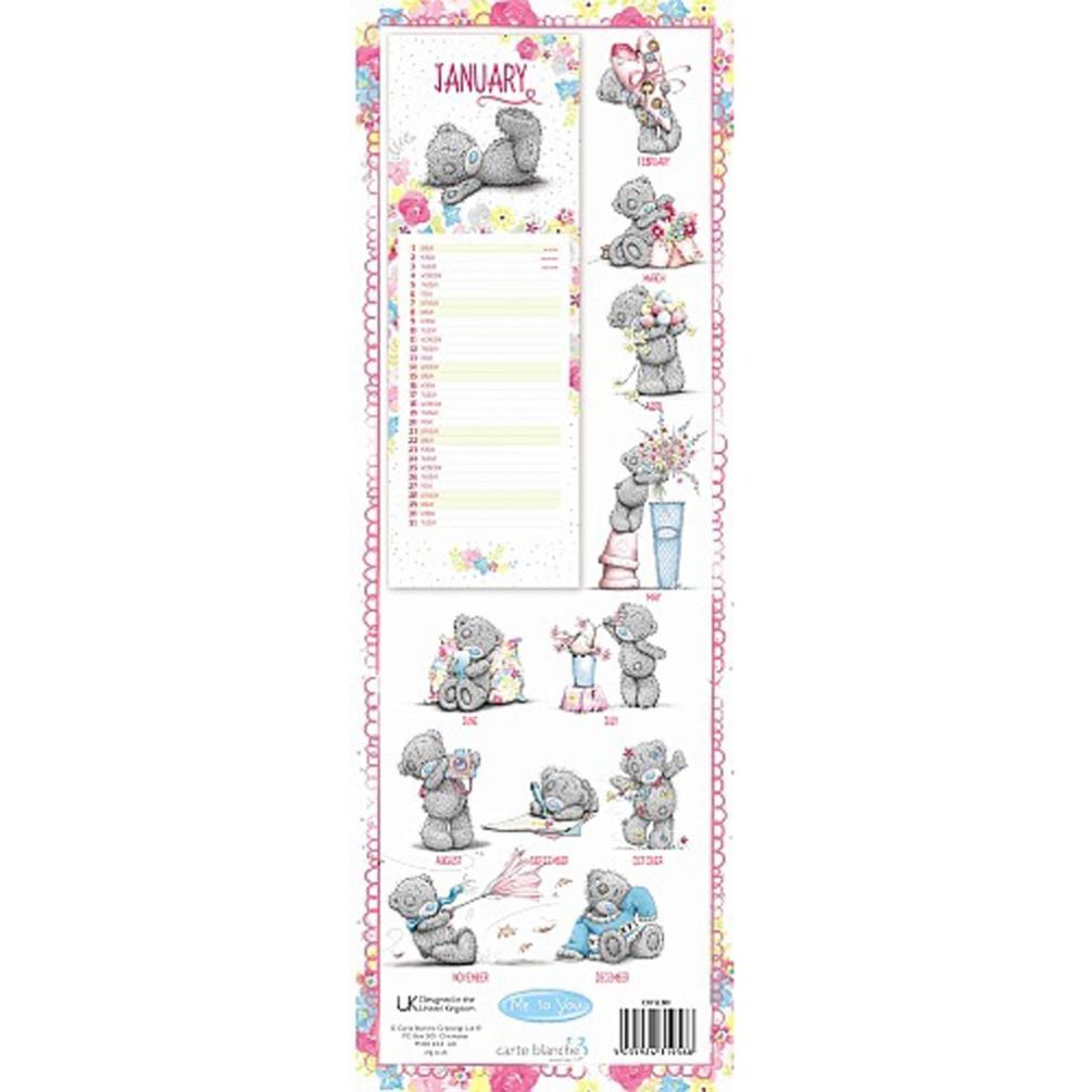 2017 Me to You Bear Classic Slim Calendar Extra Image 1
